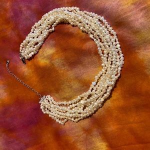 Ross-Simons 8 Strand Pearl Necklace with Extender